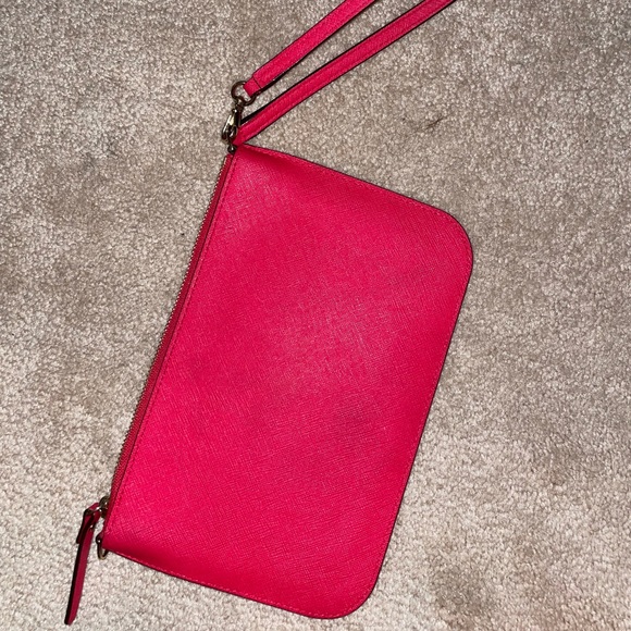 Kate Spade Hot Pink Wristlet - Picture 3 of 3